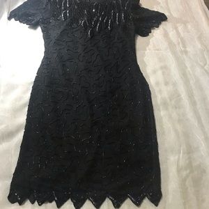 😍1920’s Vintage 100% Silk Dress by Laurence Kazar